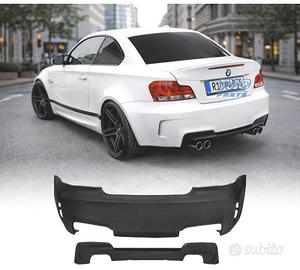 PARAURTI POSTERIORE BMW E82 E88 07-13 LOOK 1M