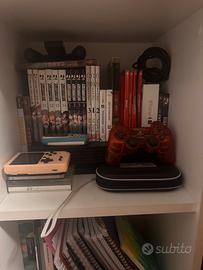 parte della mia collezione nintendo + sony