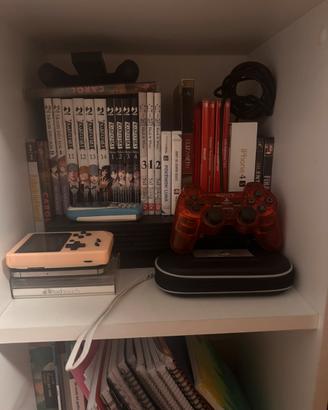 parte della mia collezione nintendo + sony