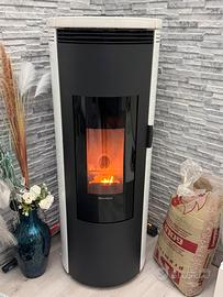 Stufa pellet nordica extraflame amica 9kw