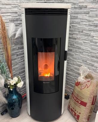 Stufa pellet nordica extraflame amica 9kw