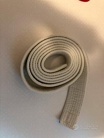 Cinture di Karate bianca