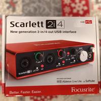 Focusrite Scarlett 2i4 – II Gener. - Scheda Audio