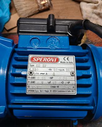 pompa per pozzo speroni cm27 