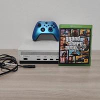 Xbox One S + GTA 5 + Controller + cavo di alimenta