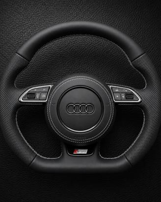 volanti tagliati audi s line manuali originali 