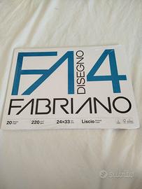 Blocco 20 fogli Fabriano n.4