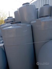 Contenitore acqua cilindrico verticale 