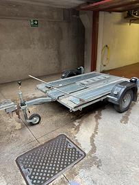 Rimorchio porta moto