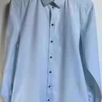 Camicia Dolce & Gabbana Gold uomo azzurra taglia41