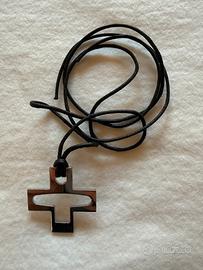 Collana uomo con croce