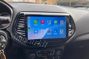 Autoradio 10'' Android 14 4+64GB Per Jeep Compass