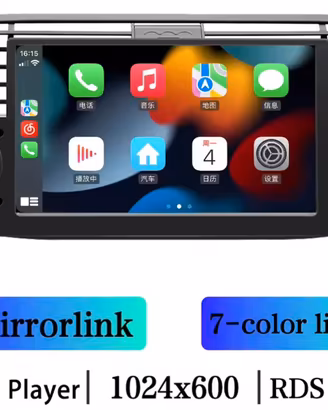 Carplay stereo per fiat 500