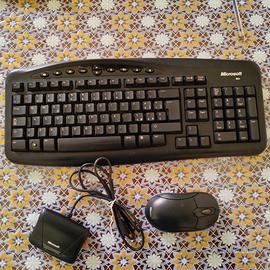 Tastiera e mouse wireless Microsoft.