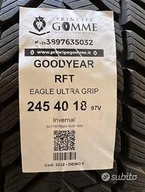 2 gomme 245 40 18 goodyear rft a3232