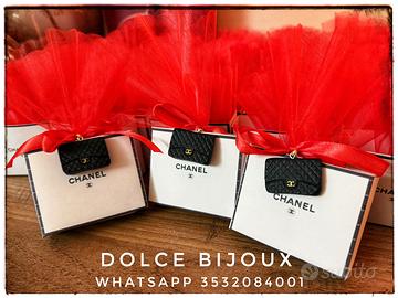 Bomboniere mini borse.chanelvuittondior. 18 anni