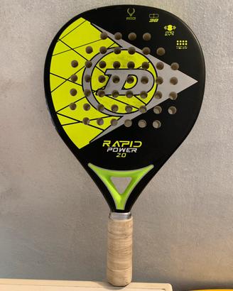 Kit padel Dunlop Rapid Power 2.0 + palline