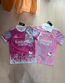bundle 2 maglie hello kitty real madrid