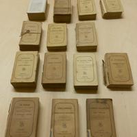 Lotto 14 volumi Biblioteca Diamante 1858 - 1866