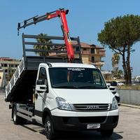 Iveco Daily 35c15 ribaltabile e gru nuovo