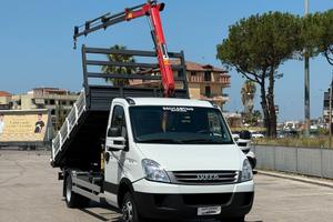 Iveco Daily 35c15 ribaltabile e gru nuovo