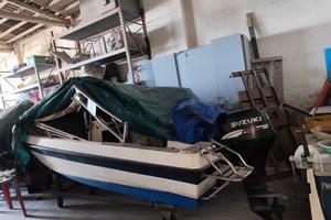 Barca open 4,70m con motore 40Cv