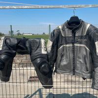 Tuta moto dainese pelle divisibile taglia 50