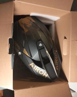 CASCO AIROH TWIST 3 TITAN MATT DA CROSS