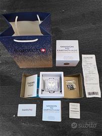 Omega x Swatch Mission To The Earthphase bianco