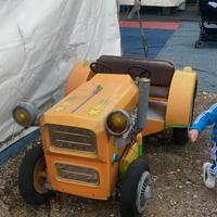 mini trattore in vetroresina 