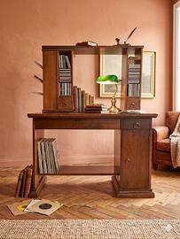 SCRIVANIA SCRITTOIO LEGNO MASSELLO