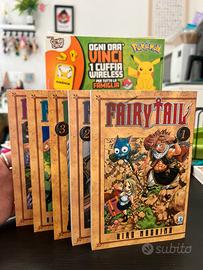 Fairy Tail di Hiro Mashima - vol da 1 a 5