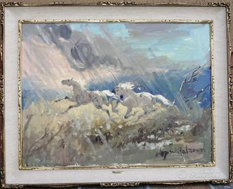 Quadro dipinto da Giulio Falzoni