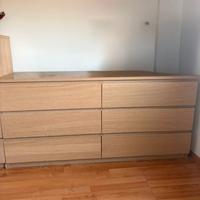 cassettiera con comodini Ikea