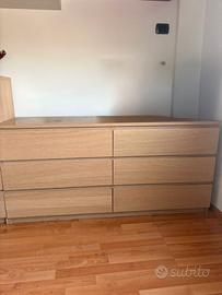 cassettiera con comodini Ikea