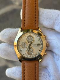 Orologio vintage Citizen Cronografo oro 39mm