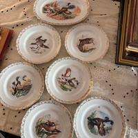 Richard Ginori. Servizio Cacciagione in Porcellana