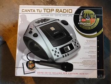Canta Tu Top Radio Giochi Preziosi 2007 nuovo