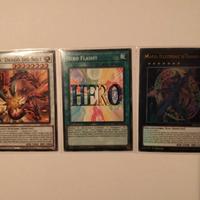Tre carte yu-gi-oh 2020 1°edizione