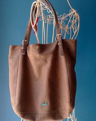 Borsa Gabs in pelle color tortora