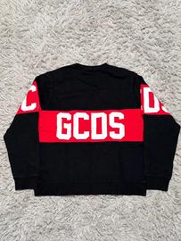 Felpa GCDS Nero/Rossa Unisex XL - Usata