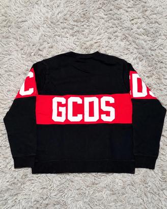 Felpa GCDS Nero/Rossa Unisex XL - Usata
