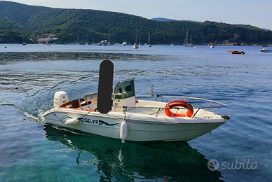 Barca Capelli CAP 17 + motore Johnson 90 cv 4t