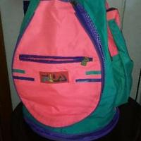 Zaino sacco tennis fila vintage anni 70 80