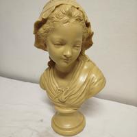 statuetta in resina anni 40 