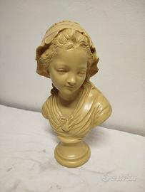statuetta in resina anni 40 