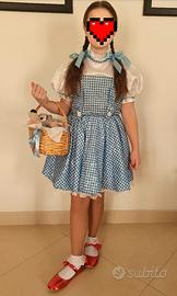 vestito carnevale dorothy mago di oz 