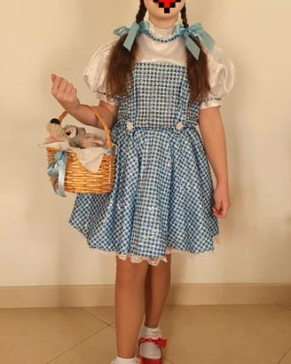 vestito carnevale dorothy mago di oz 