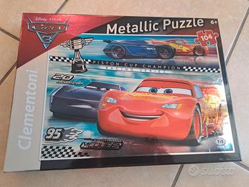 Metallic Puzzle Cars Disney. 104 pezzi