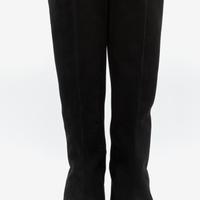 stivali lunghi camoscio Roberto festa 